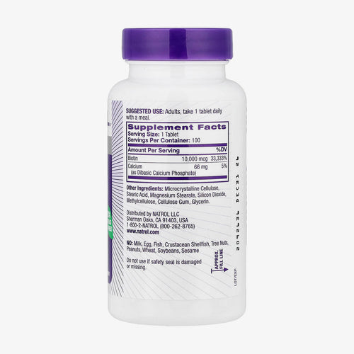 Comprimidos de biotina