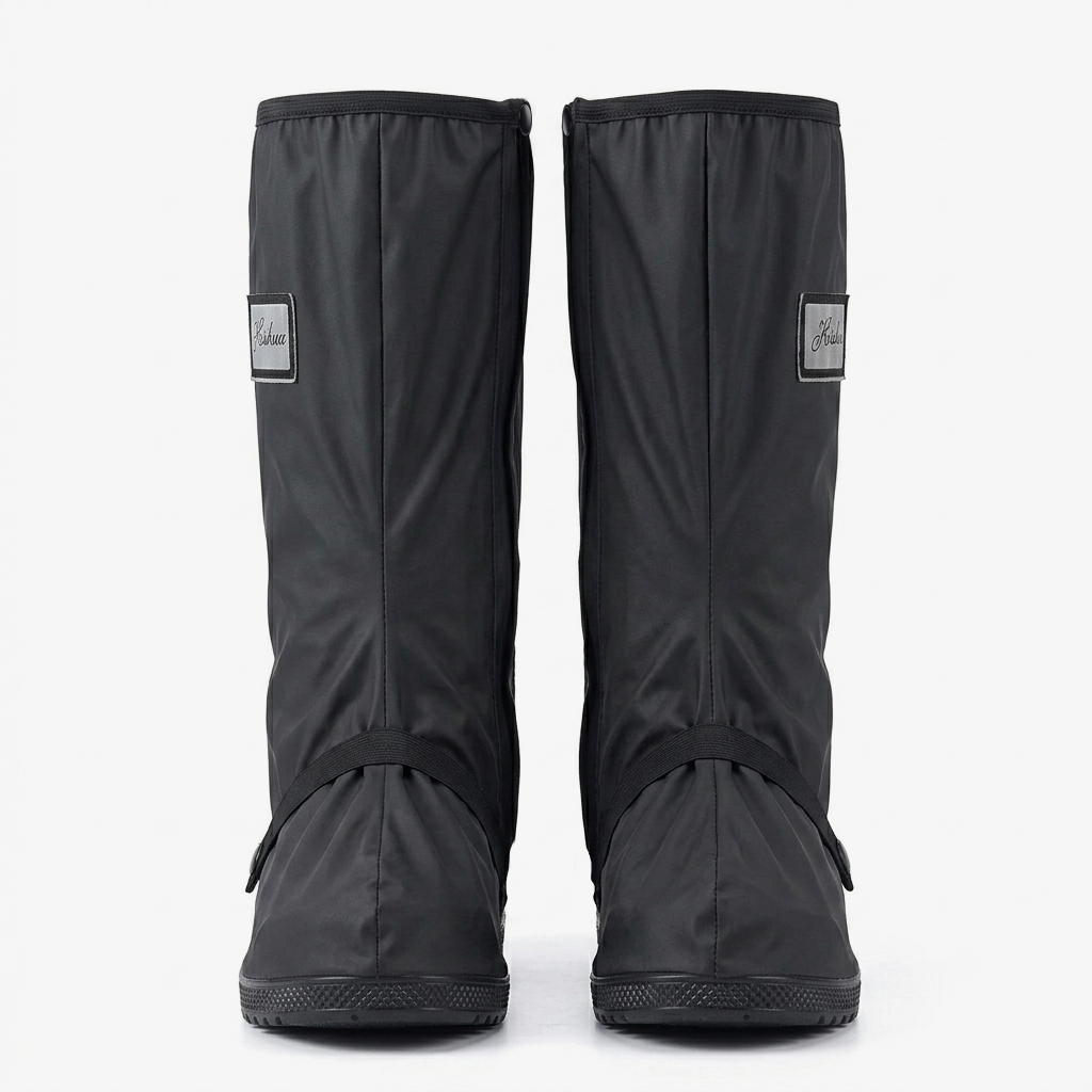 Impermeable y protectores de zapatos impermeables, kit para lluvia