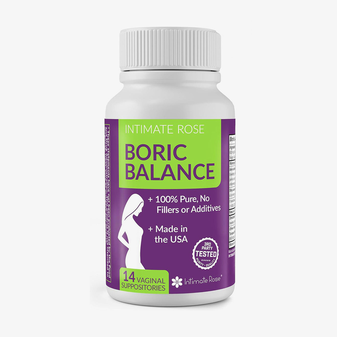 Supositorios Boric Balance de ácido bórico
