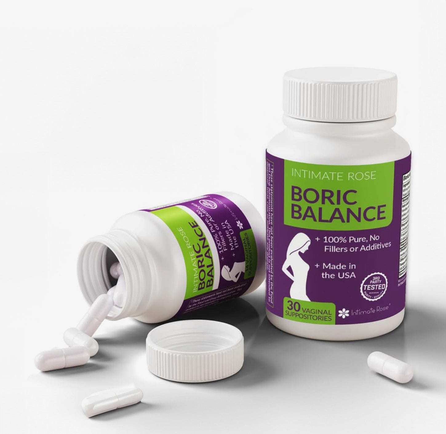 Supositorios Boric Balance de ácido bórico